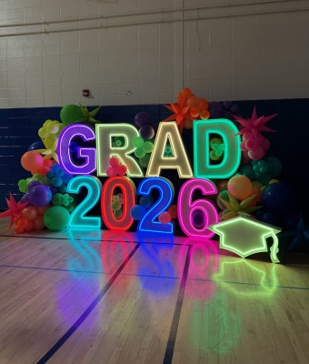 Grad&nbsp;2026&nbsp;LED&nbsp;Marquee