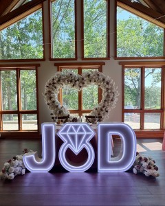 JD Wedding LED Marquee