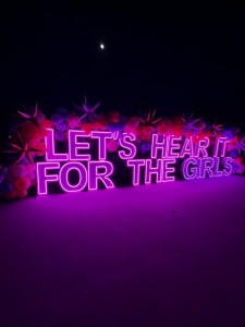 Let's Hear it for the Girls LED Marquee