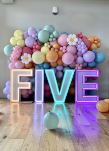 Five LED Marquee