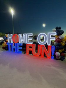 Home of the Fun! LED Marquee