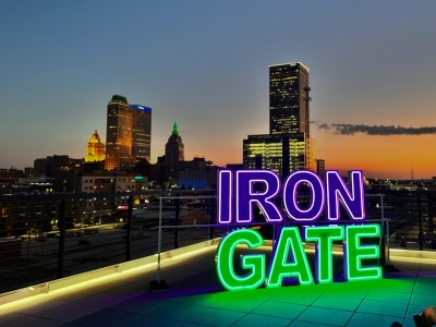 Iron Gate LED Marquee