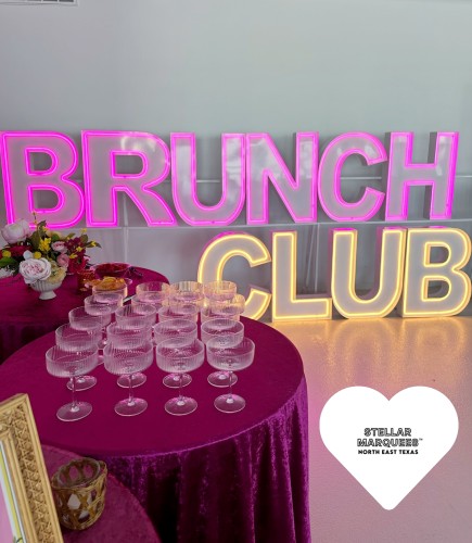Brunch Club LED Marquee